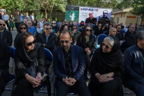 ceremony for Iranian film-maker Abbas Kiarostami