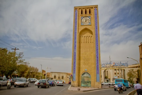 Clock tower of Yazd