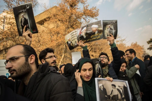 Ayatollah Akbar Hashemi Rafsanjani's funeral in Tehran