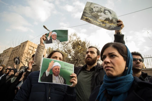 Ayatollah Akbar Hashemi Rafsanjani's funeral in Tehran