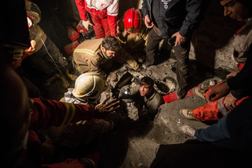 Tehran's Iconic Plasco Building Collapses After Fire