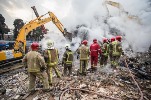 Tehran's Iconic Plasco Building Collapses After Fire