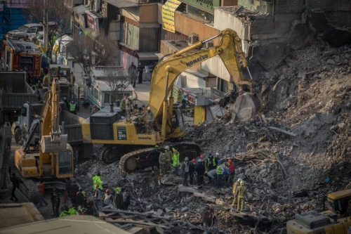 Tehran's Iconic Plasco Building Collapses After Fire