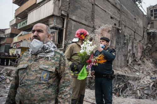 Tehran's Iconic Plasco Building Collapses After Fire