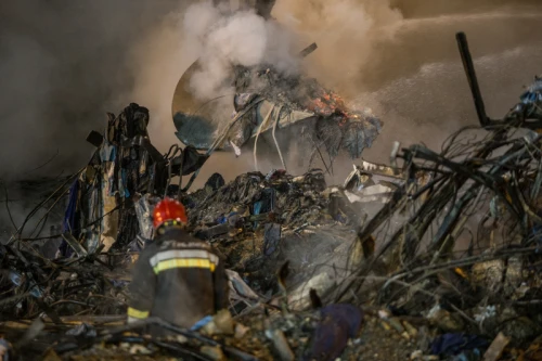 Tehran's Iconic Plasco Building Collapses After Fire