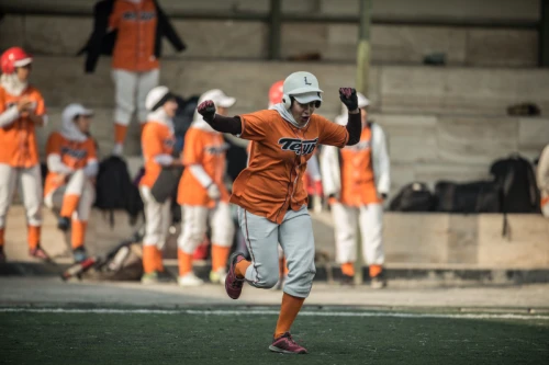 Women softball freindly match between Teyf and Azarakhsh